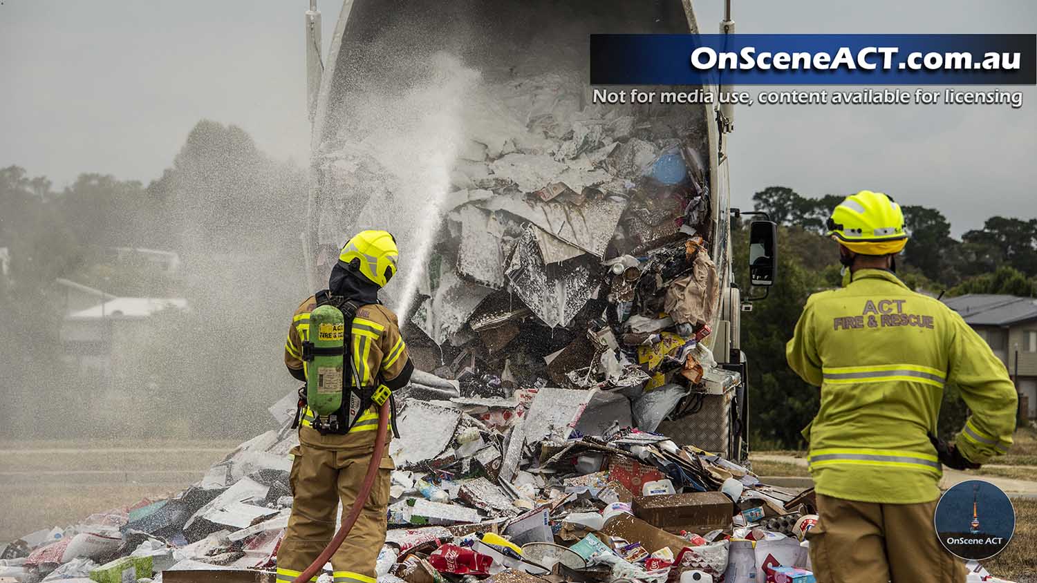 20230118 1500 bonner garbage truck fire image 9