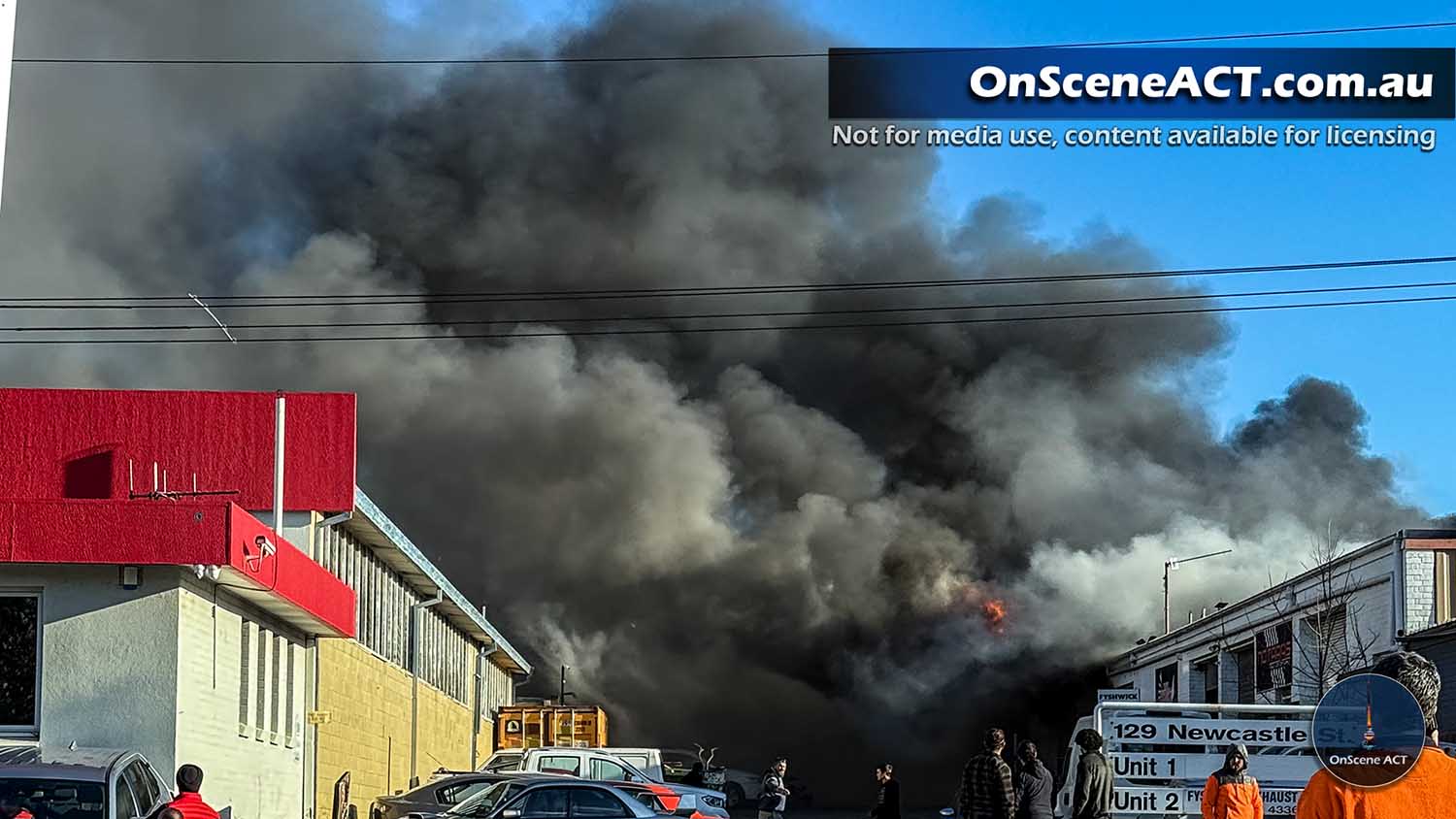 20250612 fyshwick structure fire image 3